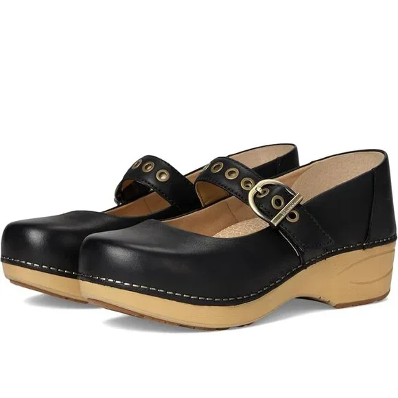 Dansko Women's XP 2.0 Mary Jane Clog in Black Sz EU36/US5.5-6 - Picture 3 of 12